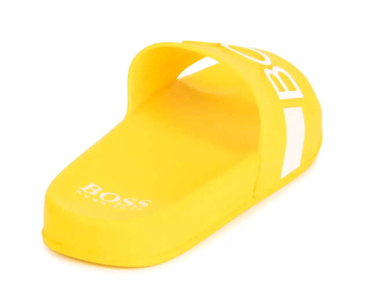 Hugo Boss Kid's J29274 535 Logo Slider Yellow