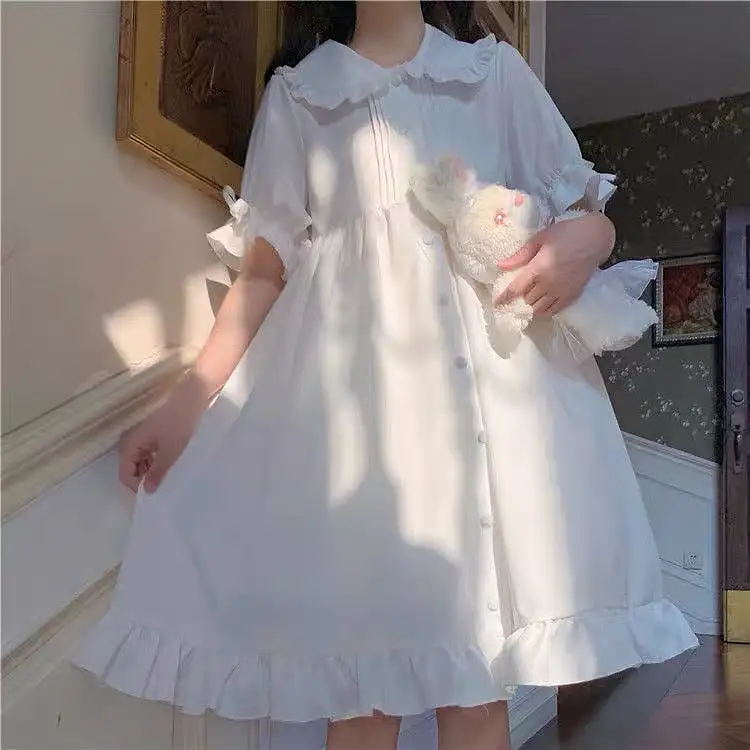 JAPANESE SWEET CUTE DOLL COLLAR DRESS BY51901