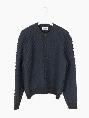 Kozaburo AW23 Scale Knit Button Cardigan