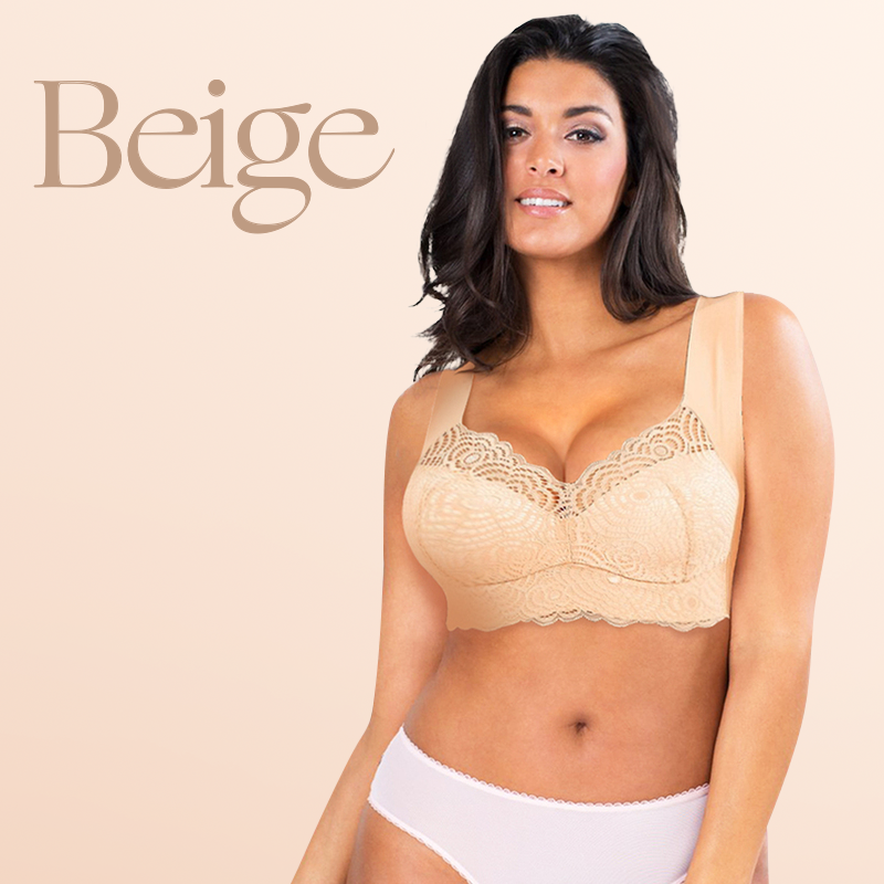 Libiyi Ultimate Lift Stretch Full-Figure Seamless Lace Bra