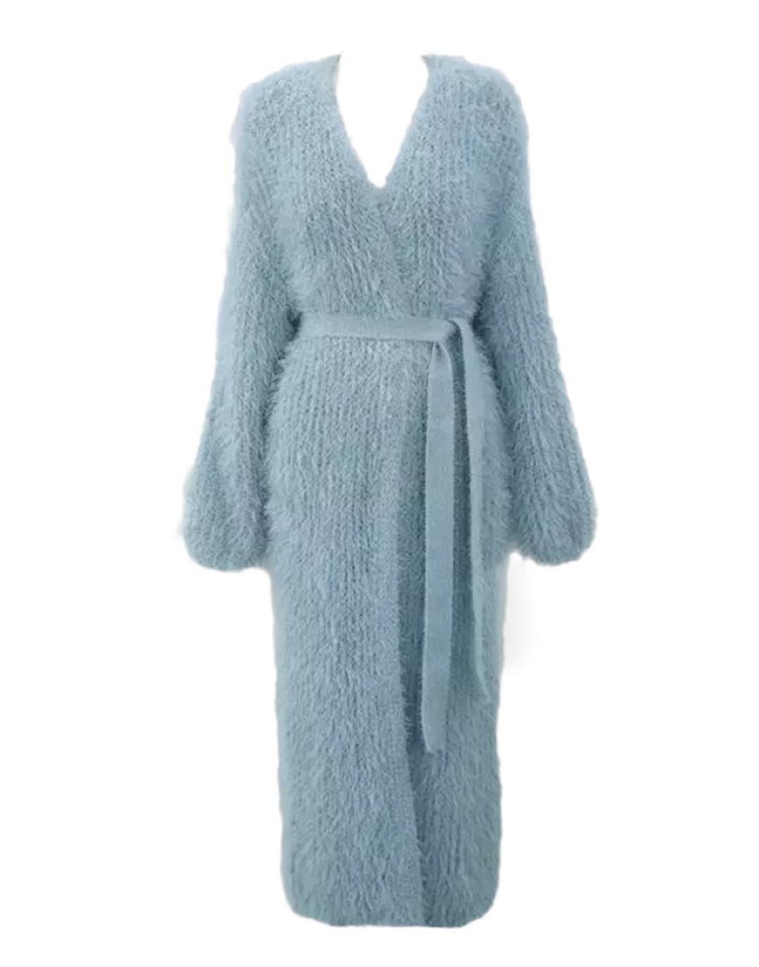 Long Knitted Oversized Warm Cardigan