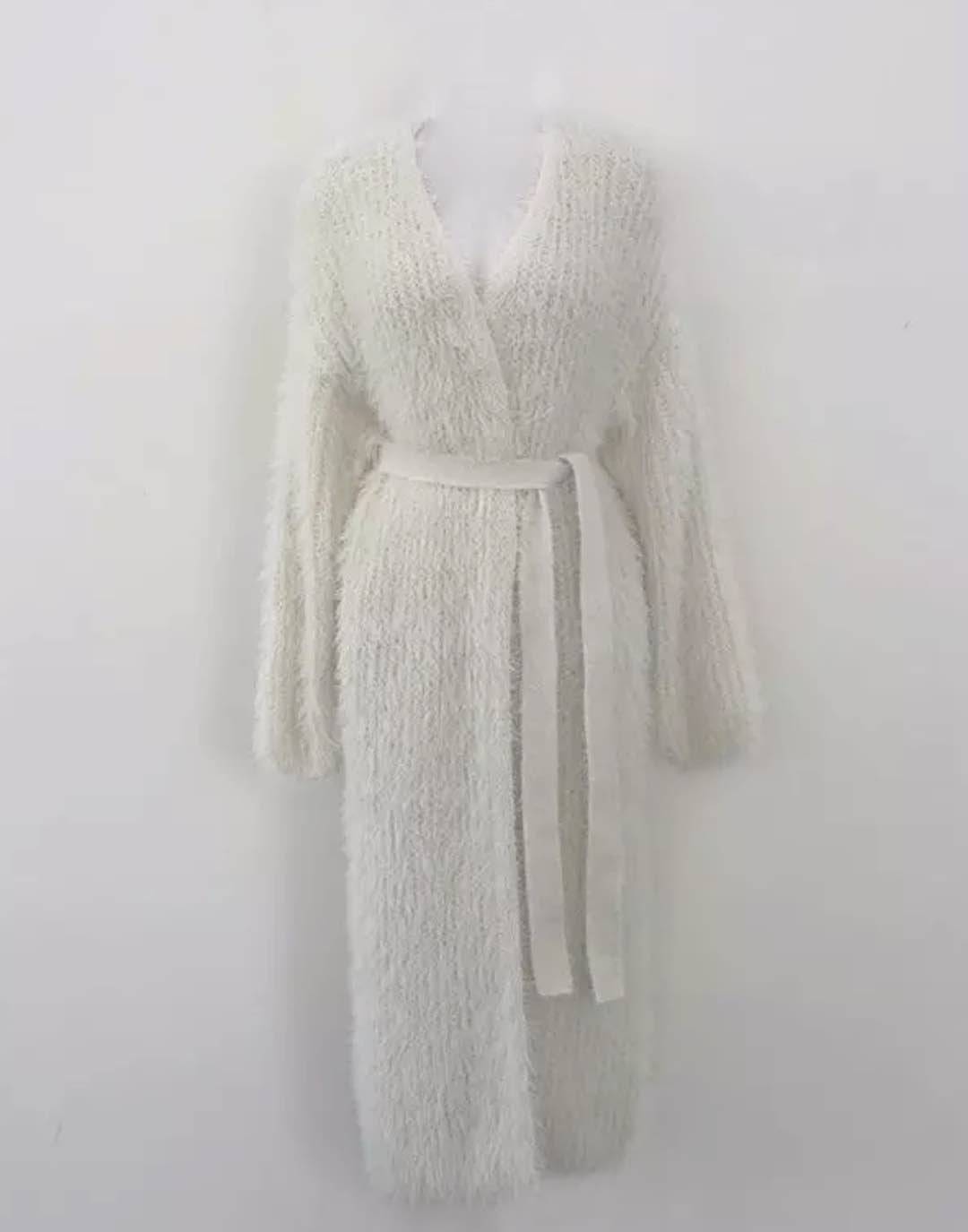 Long Knitted Oversized Warm Cardigan