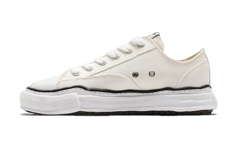 Maison Mihara Yasuhiro Peterson Hi OG Sole Canvas Sneaker White