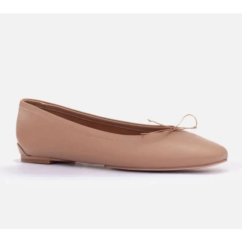 Marco Shoes Passo ballet shoes beige