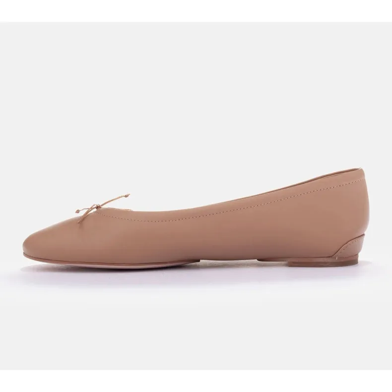 Marco Shoes Passo ballet shoes beige