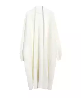 Midi Mohair Fake Mink Cashmere Oversized Cardigan