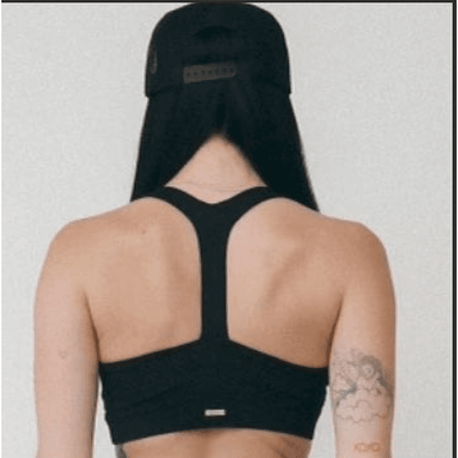 Moody LA Sports Bra Top in Black