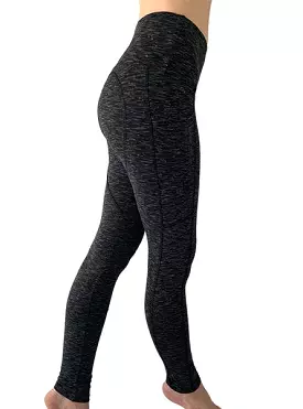 NEW! Tri-Heather Pocketed Legging by WSI Made in USA 991BPPB