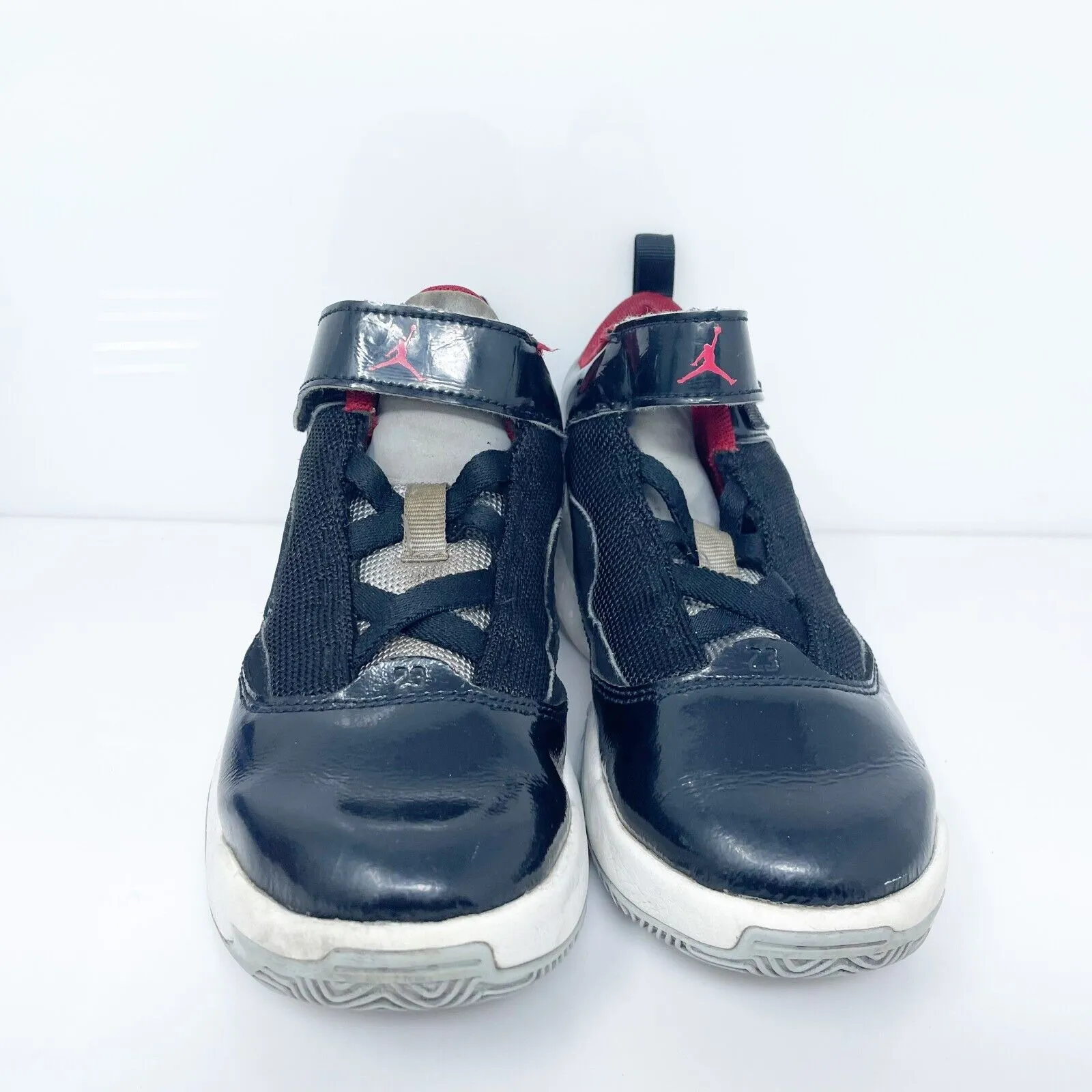 Nike Boys Air Jordan Max Aura 2 CN8095-006 Black Basketball Shoes Sneakers 13C