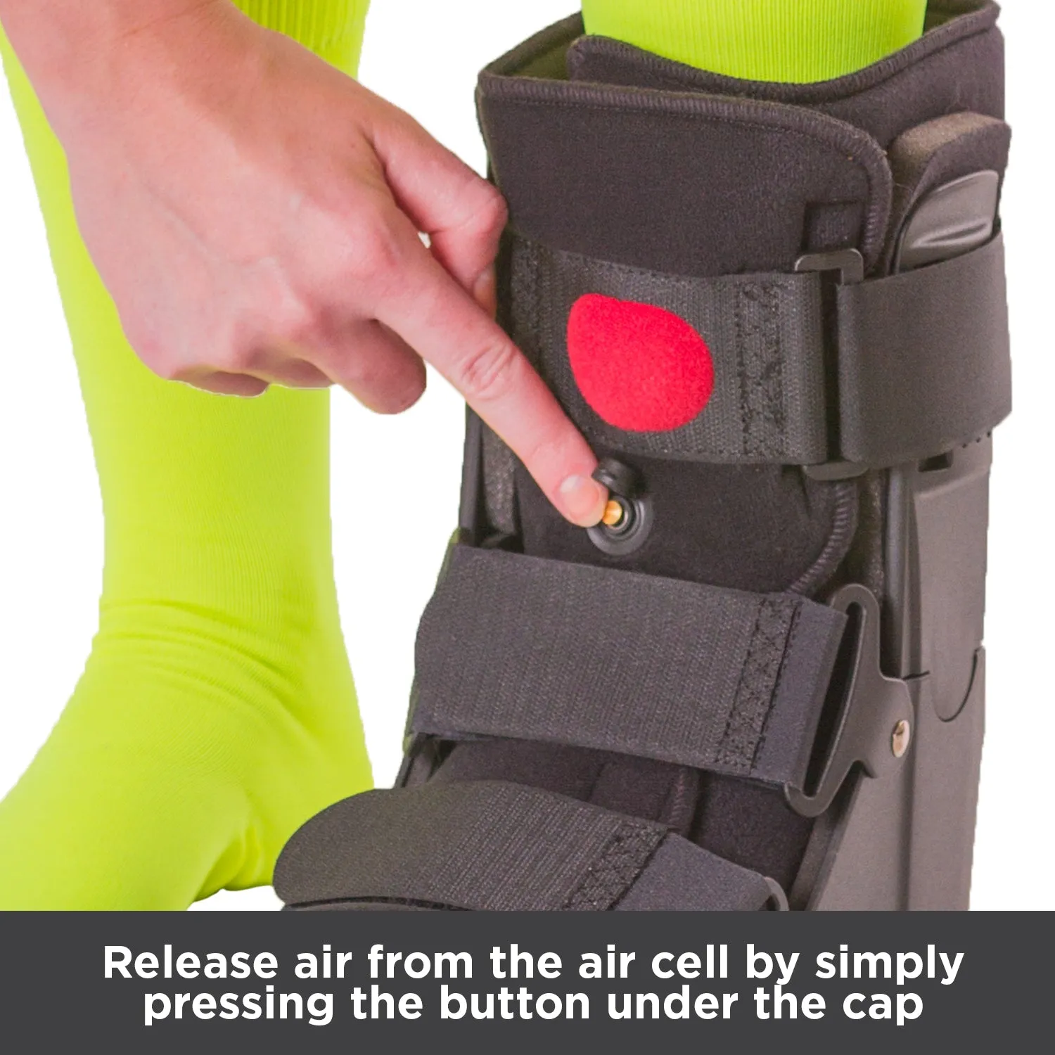 Orthopedic Air Walker Boot Cast for Ankle Sprains, Fractures and Achilles Tendonitis