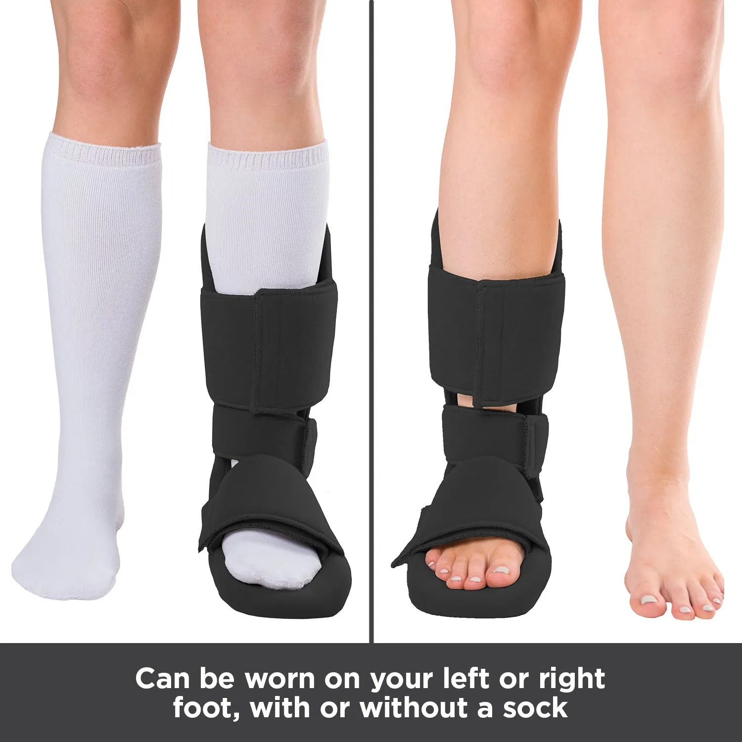 Padded 90 Degree Soft Nighttime Boot Splint