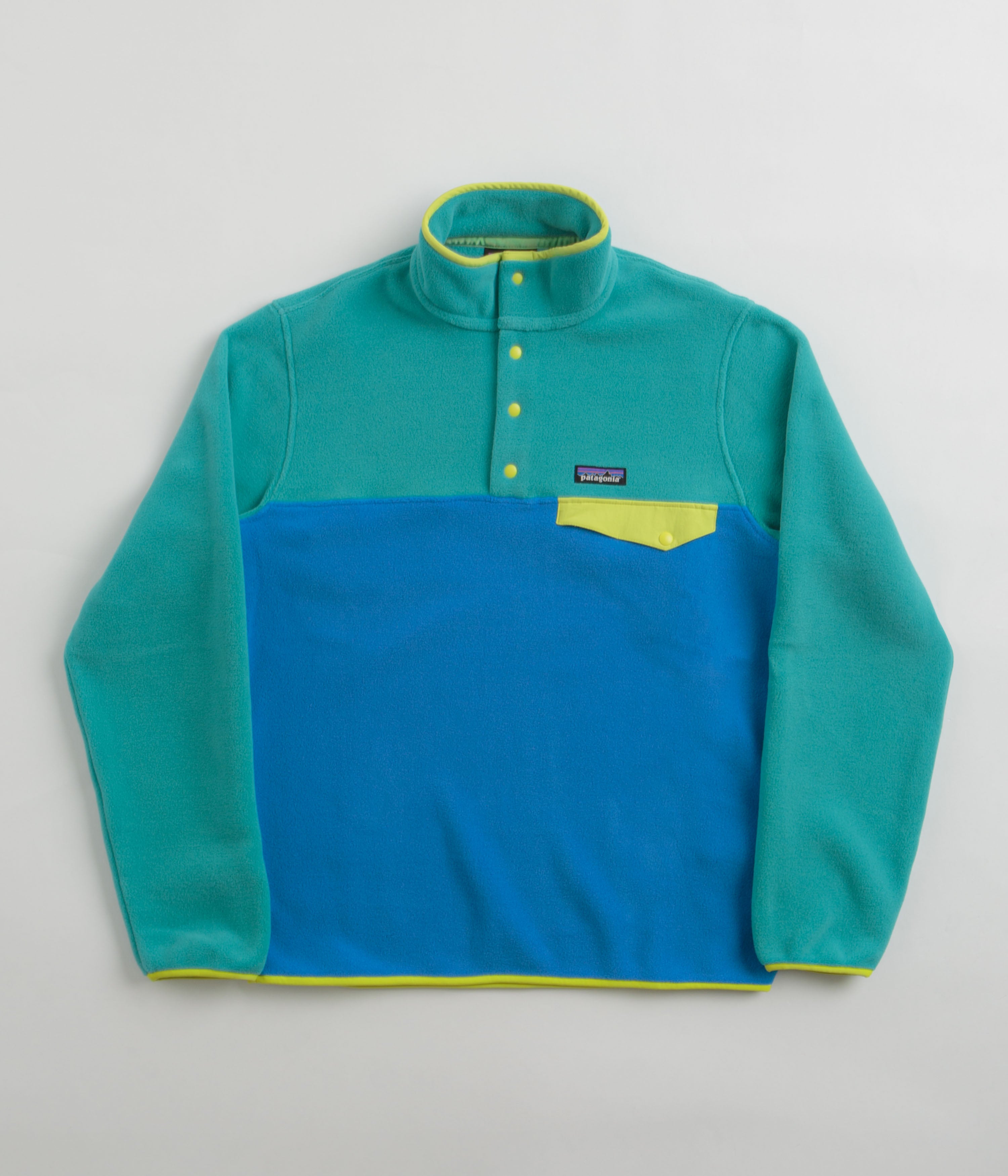 Patagonia Lightweight Synchilla Snap-T Fleece - Vessel Blue