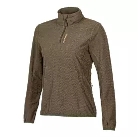 Polar fleece ultraligero 1/4-Zip mujer Volca