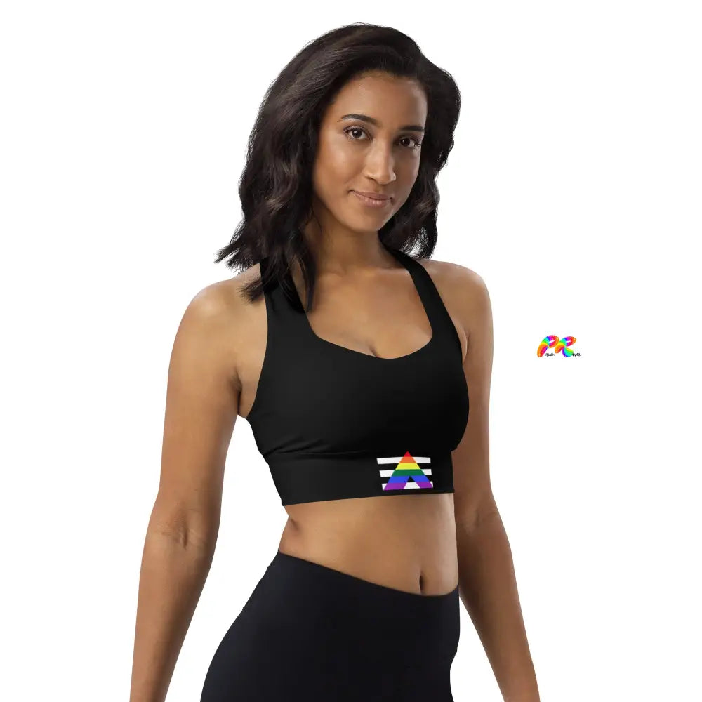 Pride Ally Longline Sports Bra