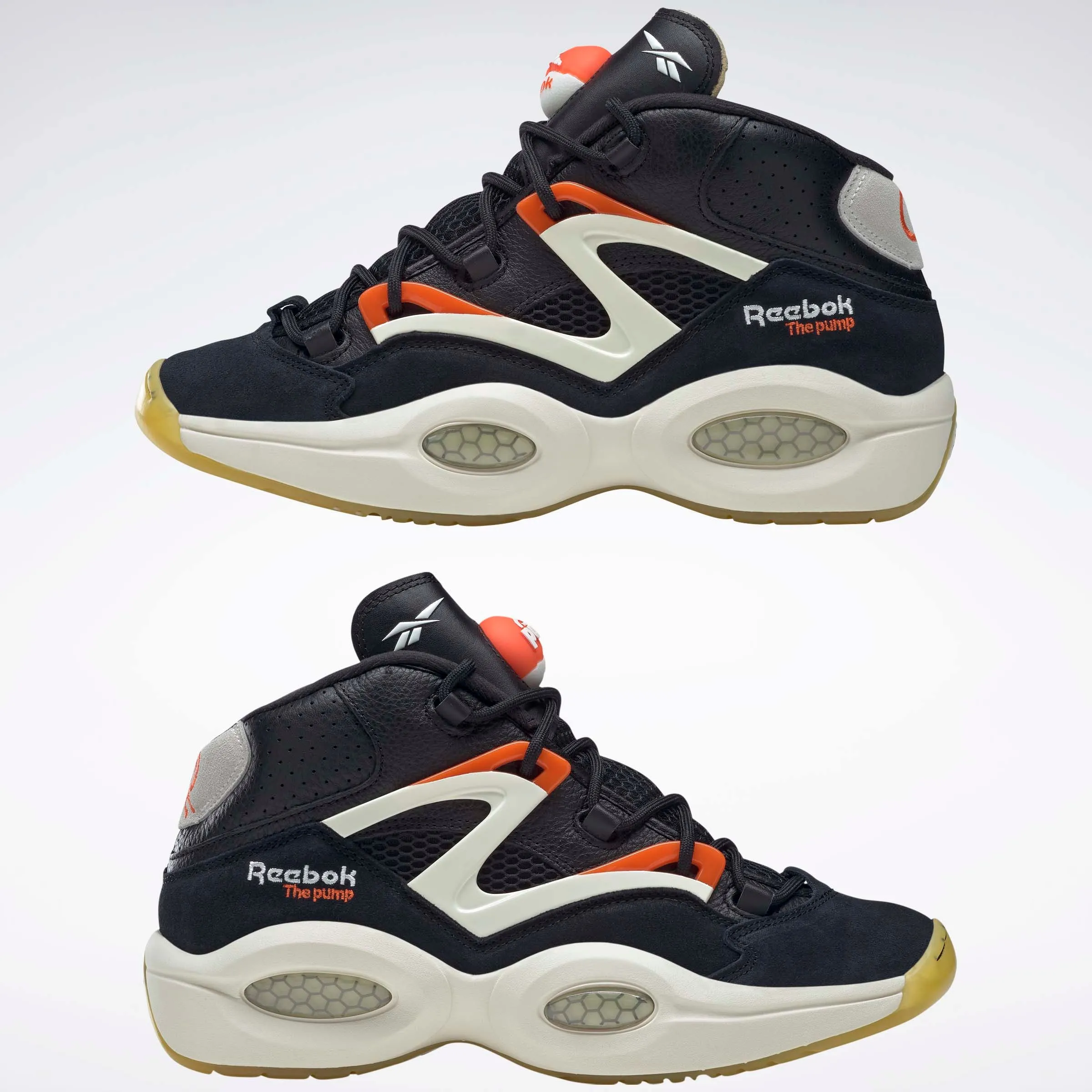 Question Pump Basketball Shoes Black/White/Chalk