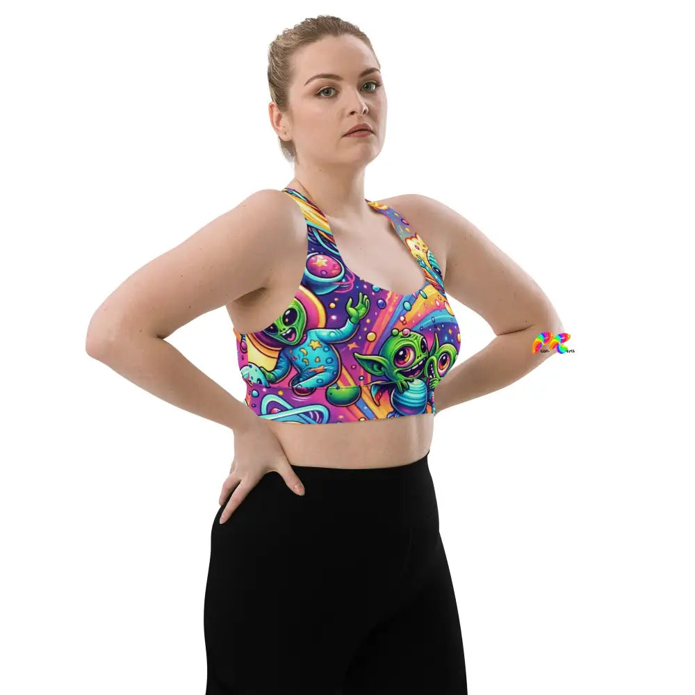 Rave Adventure Longline Sports Bra