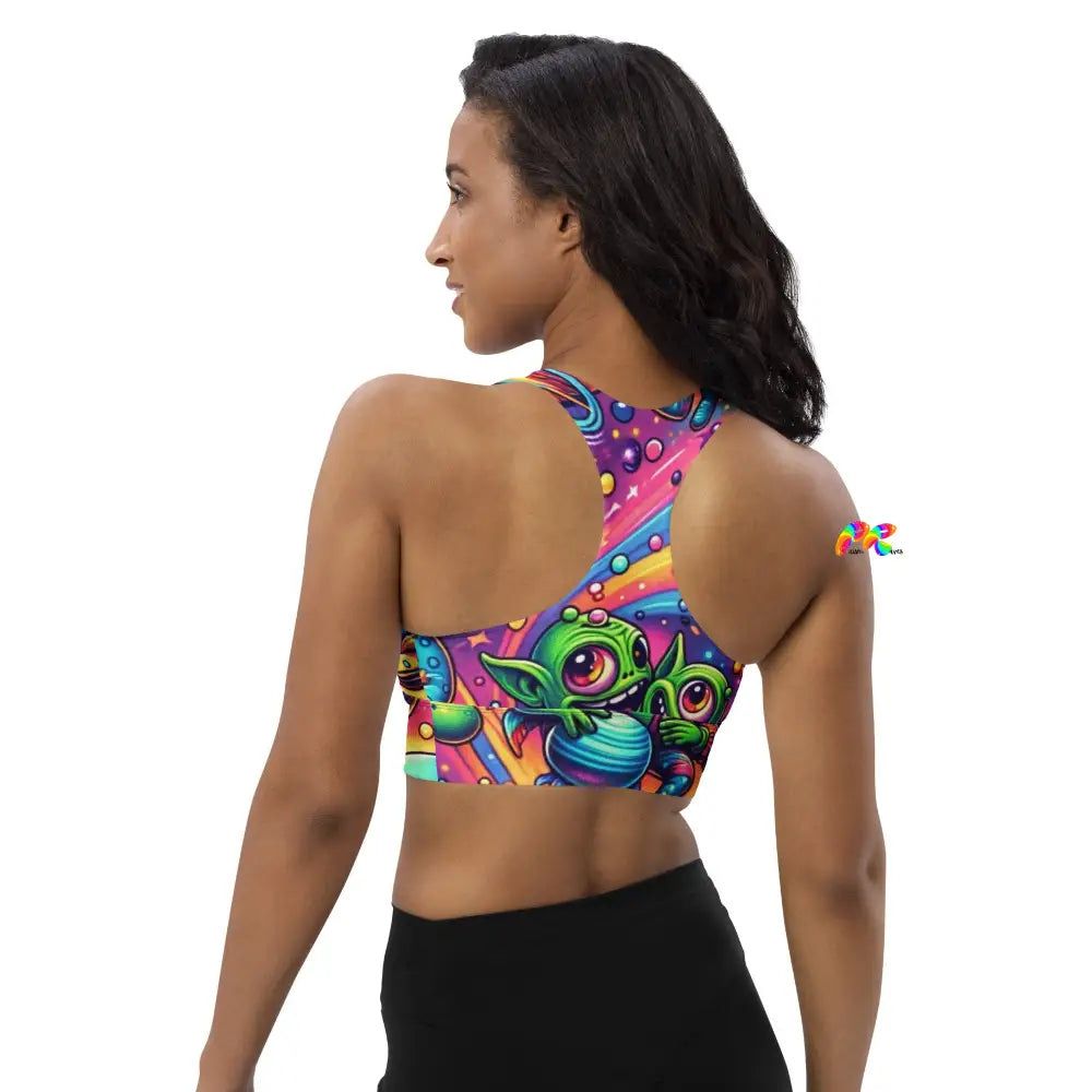 Rave Adventure Longline Sports Bra