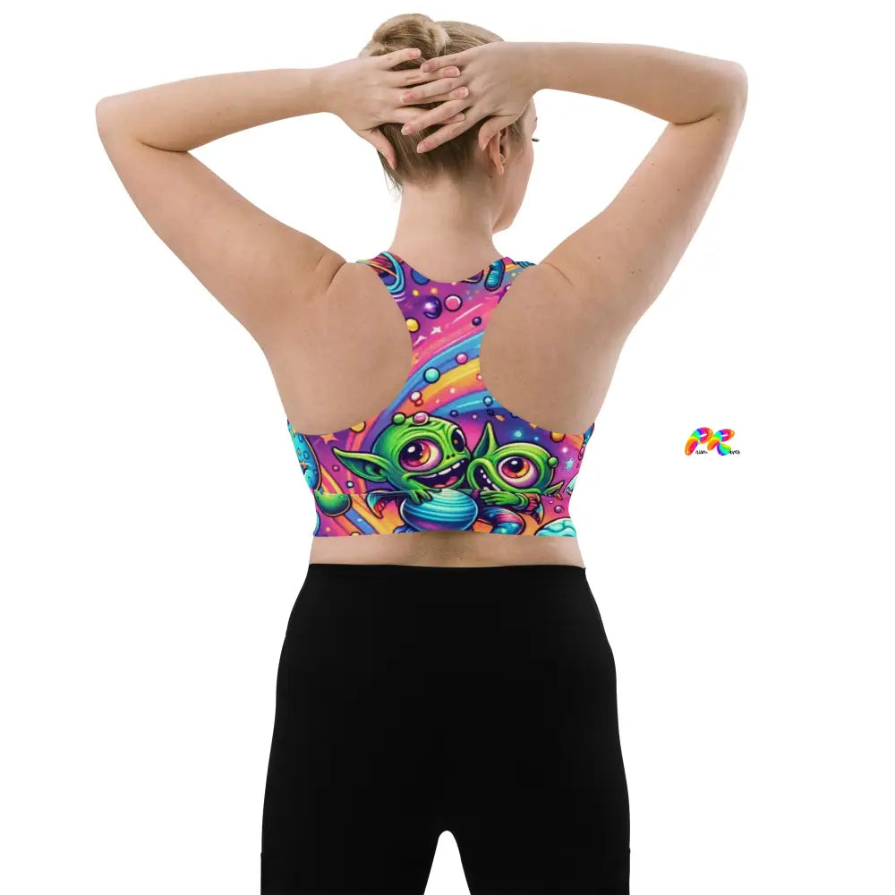 Rave Adventure Longline Sports Bra