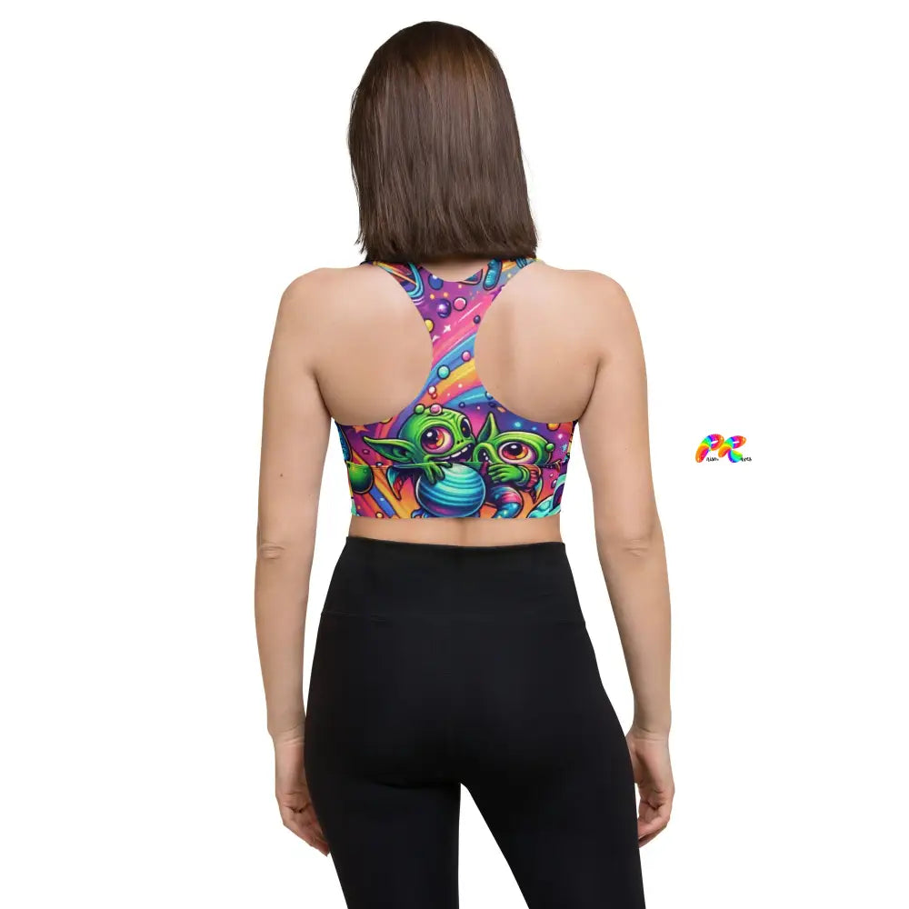 Rave Adventure Longline Sports Bra