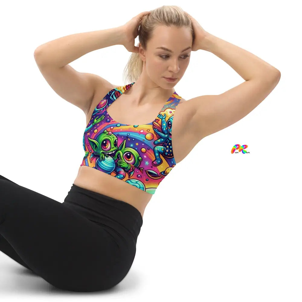 Rave Adventure Longline Sports Bra