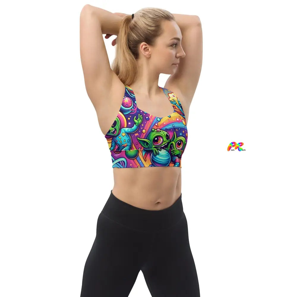 Rave Adventure Longline Sports Bra