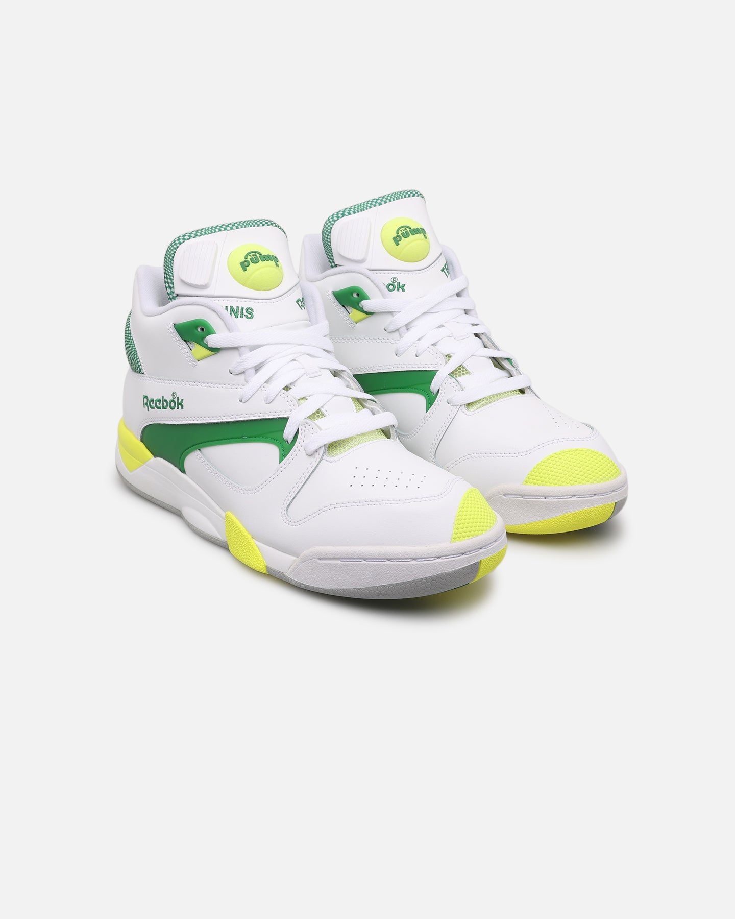 Reebok Court Victory Pump White/Green