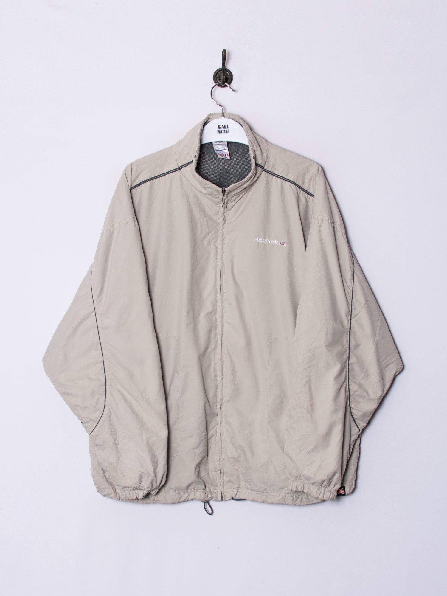 Reebok Light Grey Track Jacket