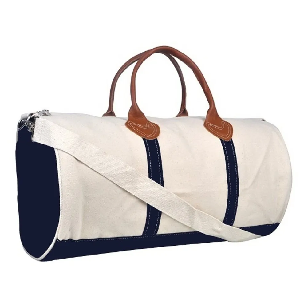 Rhombus Round Duffle Bag