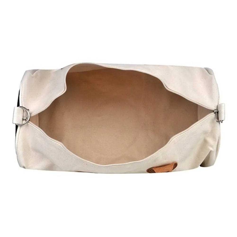 Rhombus Round Duffle Bag