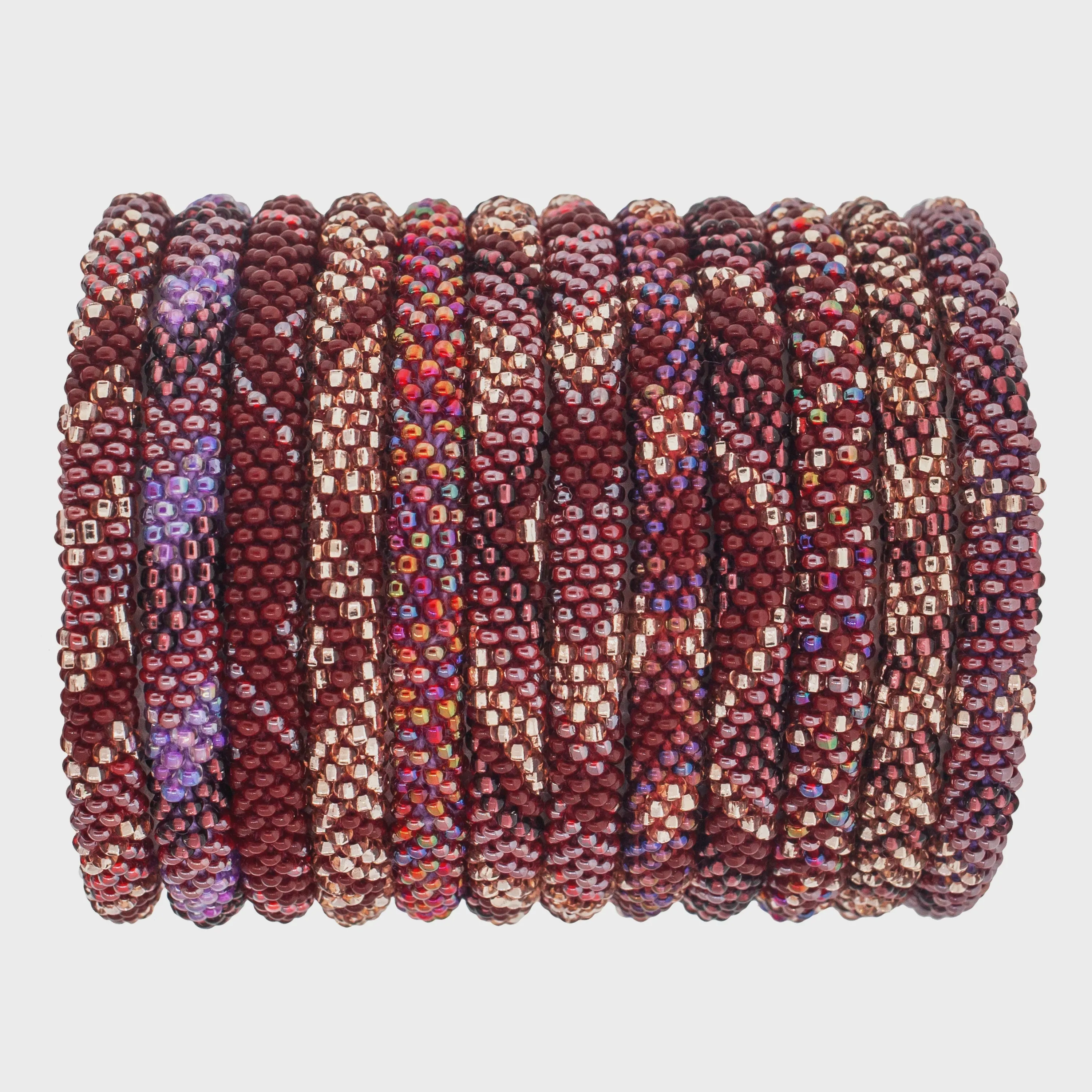 Roll-on Bracelet - Bordeaux