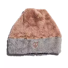 SexHippies Two-Tone Fleece Beanie Chestnut/Grey