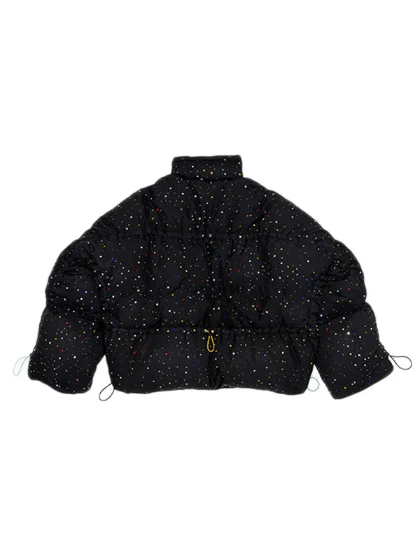 Shine Down Jacket - Black/Gemstone