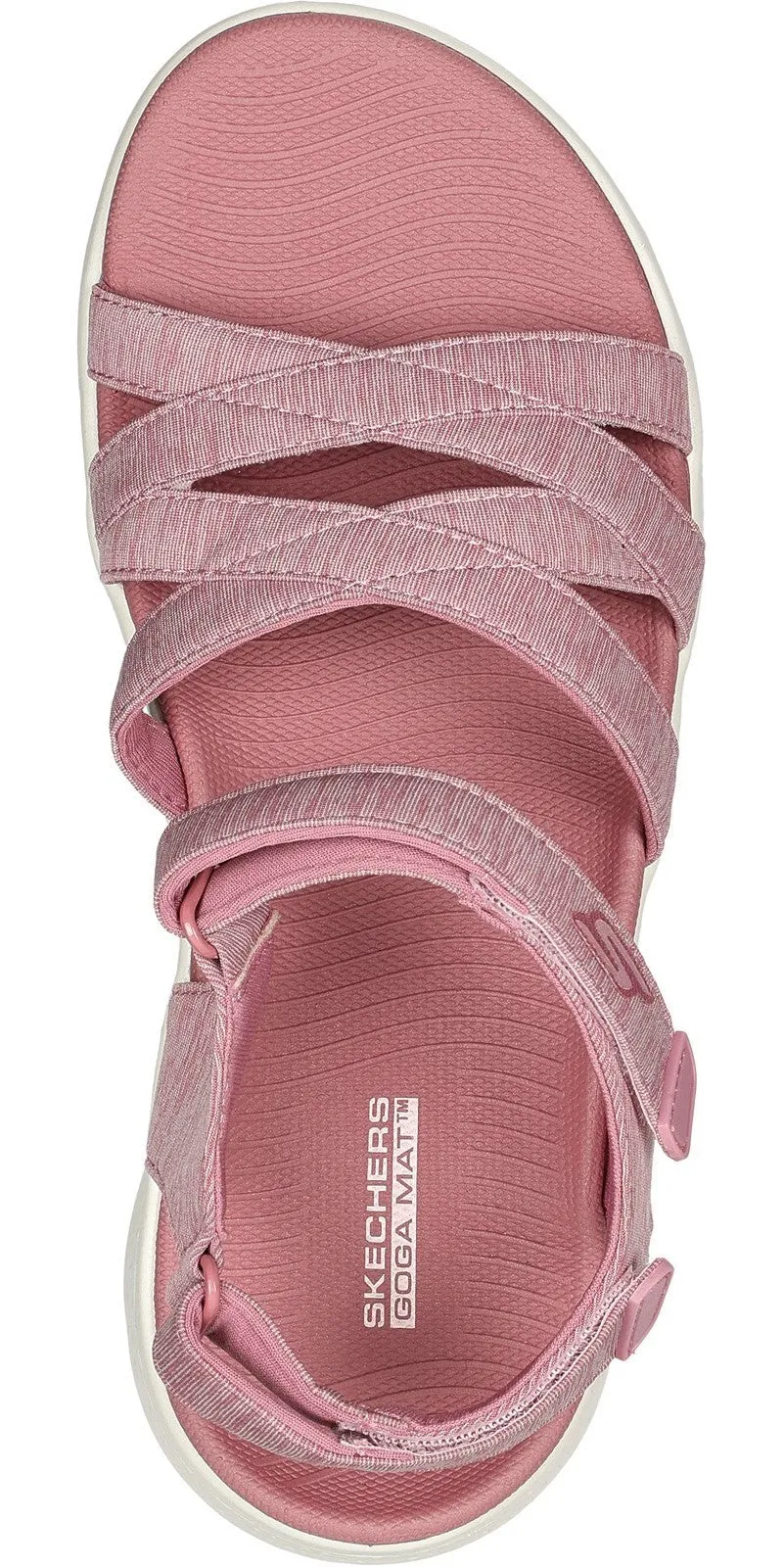 Skechers 141450 Go Walk Flex Sunshine Womens Touch-Fastening Sandal