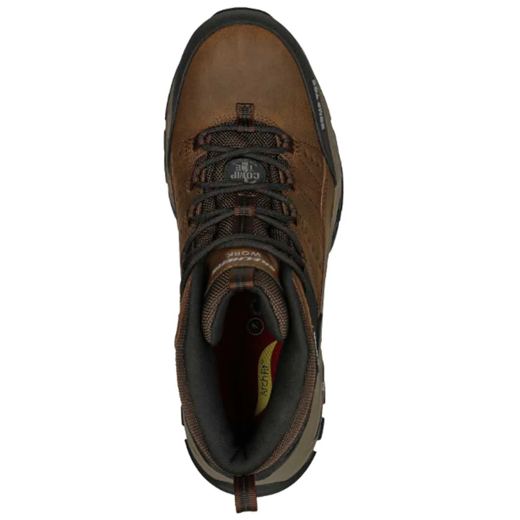 Skechers Work: Arch Fit Tarver CT Boot Brown/ Black (Men's)