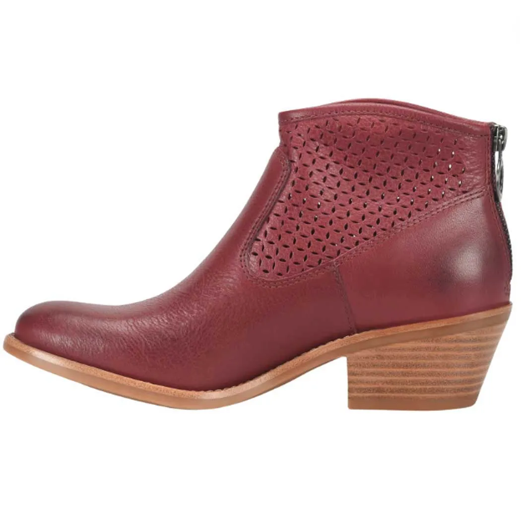 Sofft Aisley Perf Boot Damasco Red (Women's)