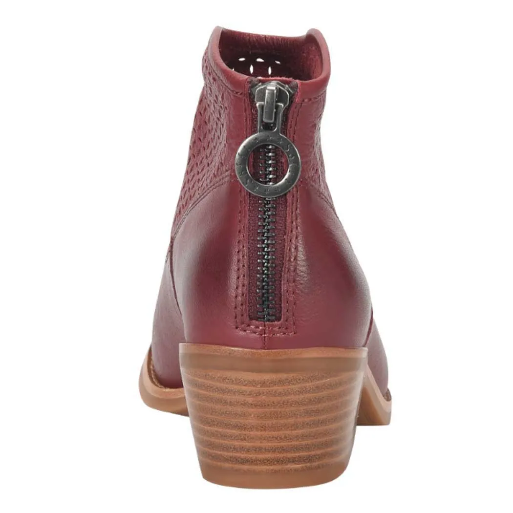 Sofft Aisley Perf Boot Damasco Red (Women's)