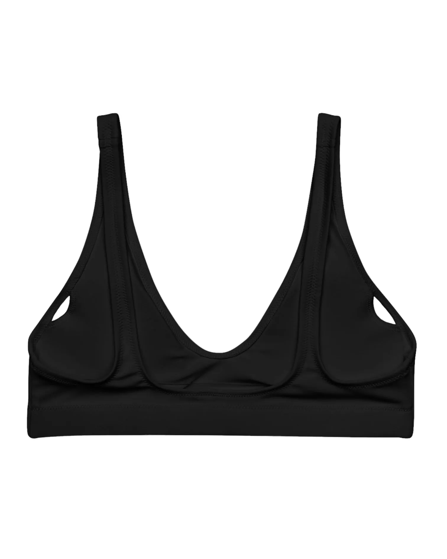 Solid Color Bra Top