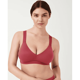 Spanx Bra-llelujah! Lightly Lined Bralette In Black - Nakd - Rose