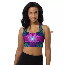 Stained Glass Festival Sports Bra