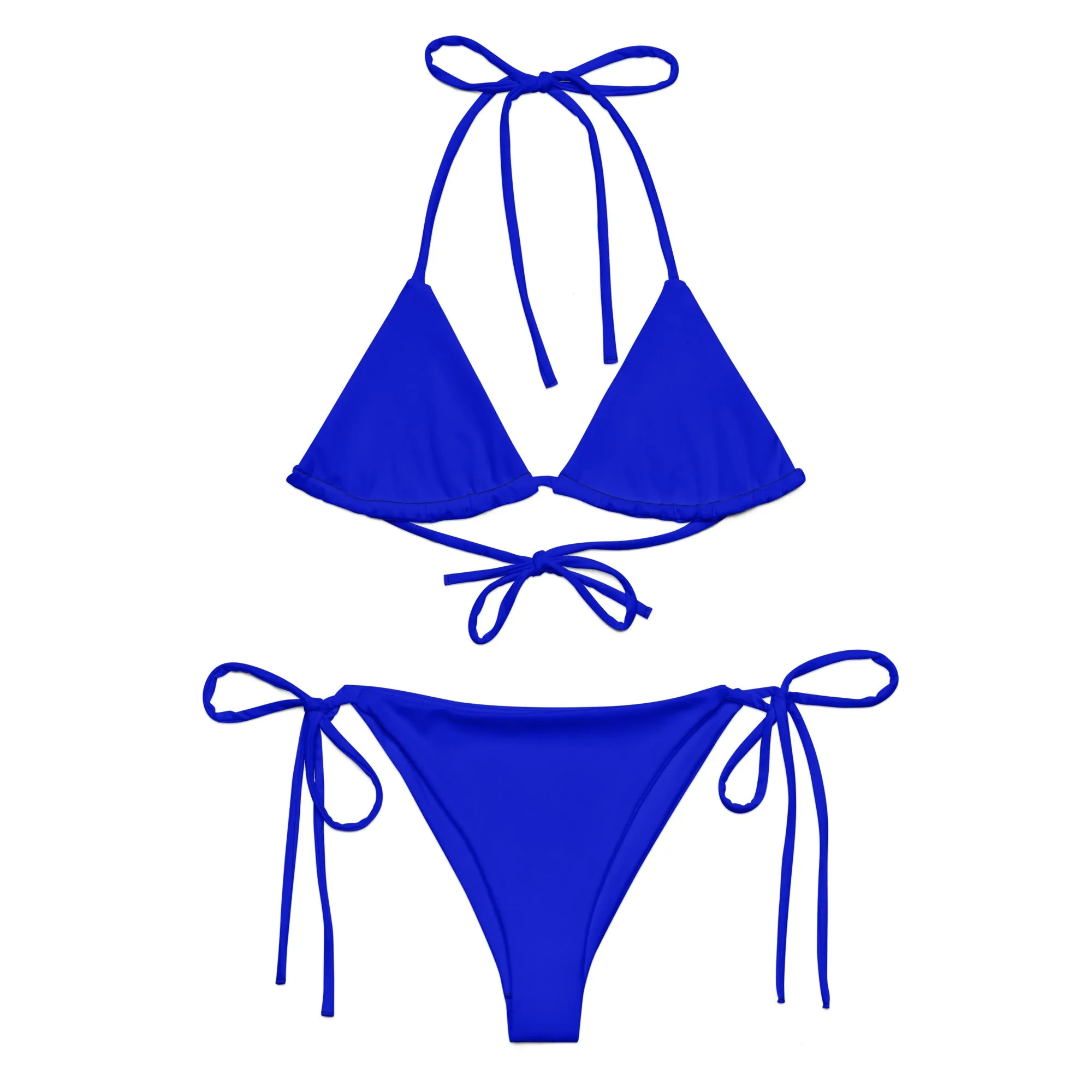 STRING BIKINI SET ECO - ELECTRIC BLUE