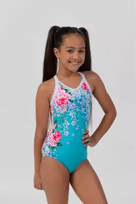 Sylvia P Azalea Blooms Leotard