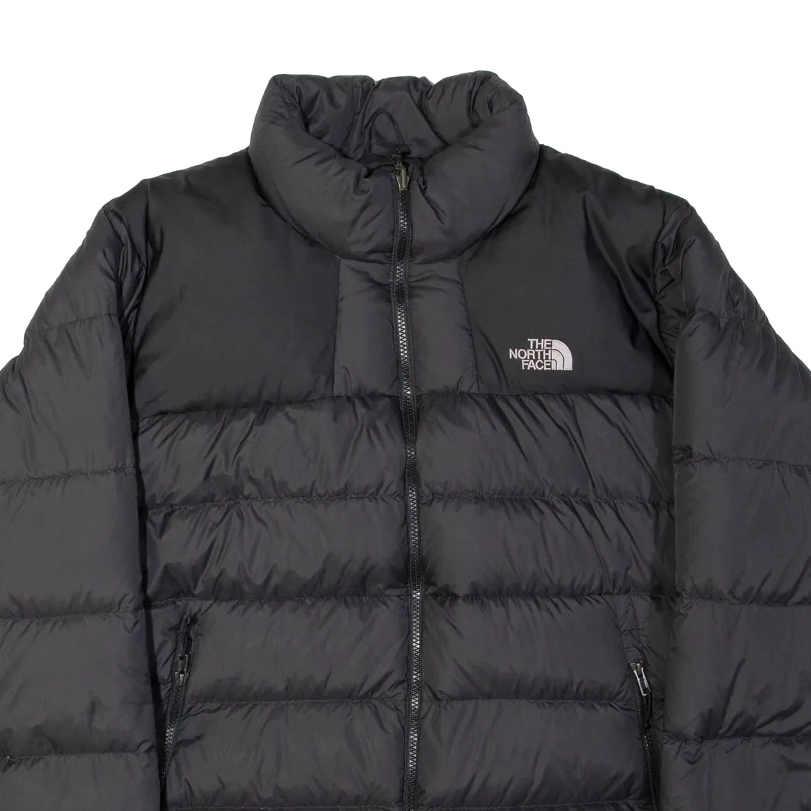 THE NORTH FACE Down Insulated Mens Puffer Jacket Black Nylon XL