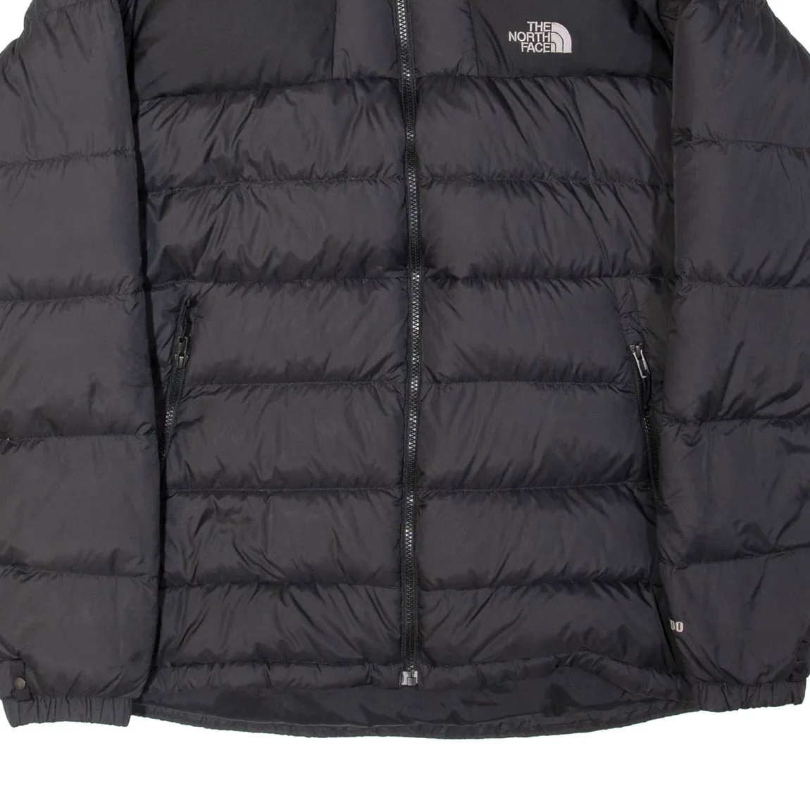 THE NORTH FACE Down Insulated Mens Puffer Jacket Black Nylon XL