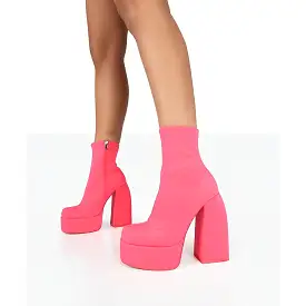 Thick Heel Ankle Boots