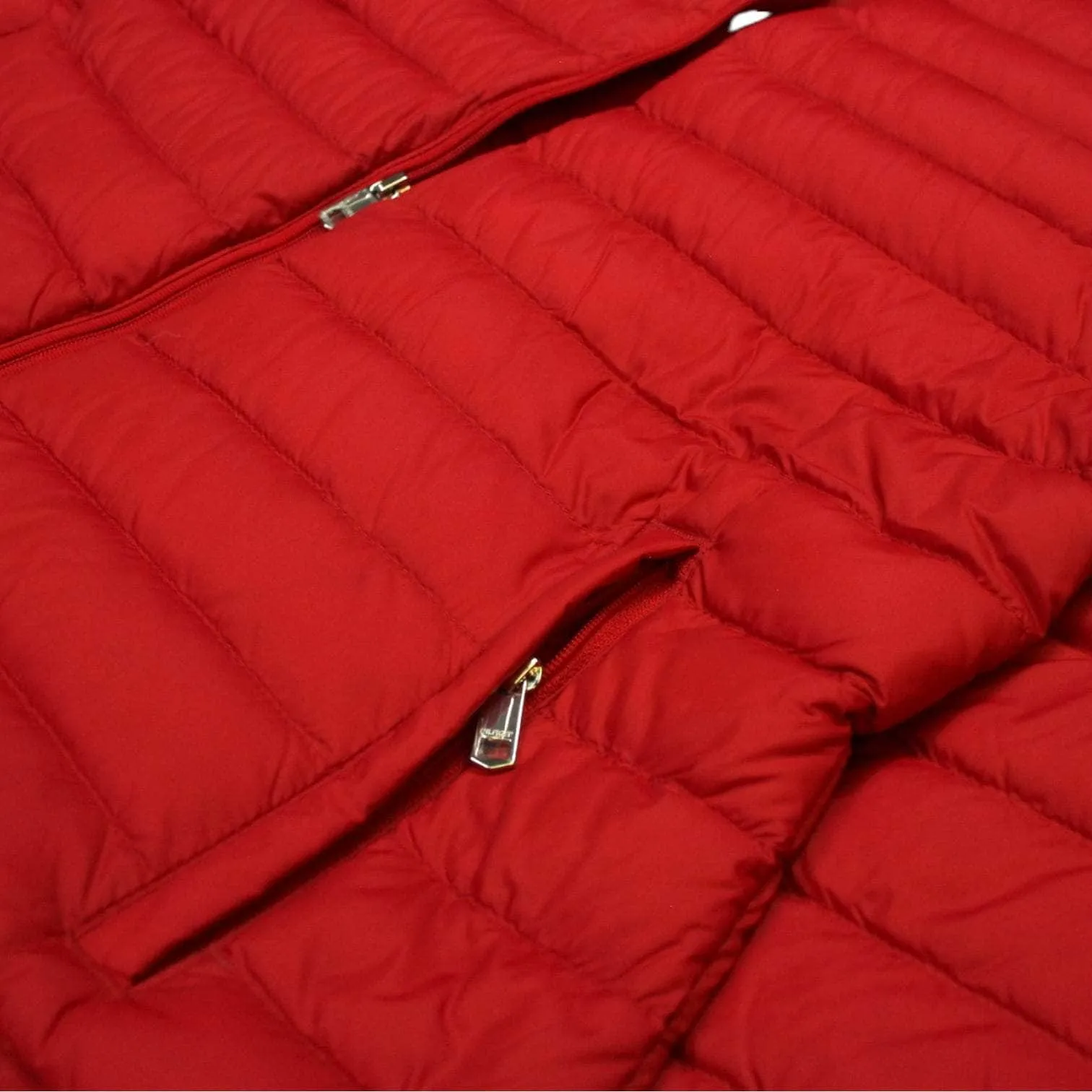 Tommy Hilfiger Red Lightweight Down Jacket