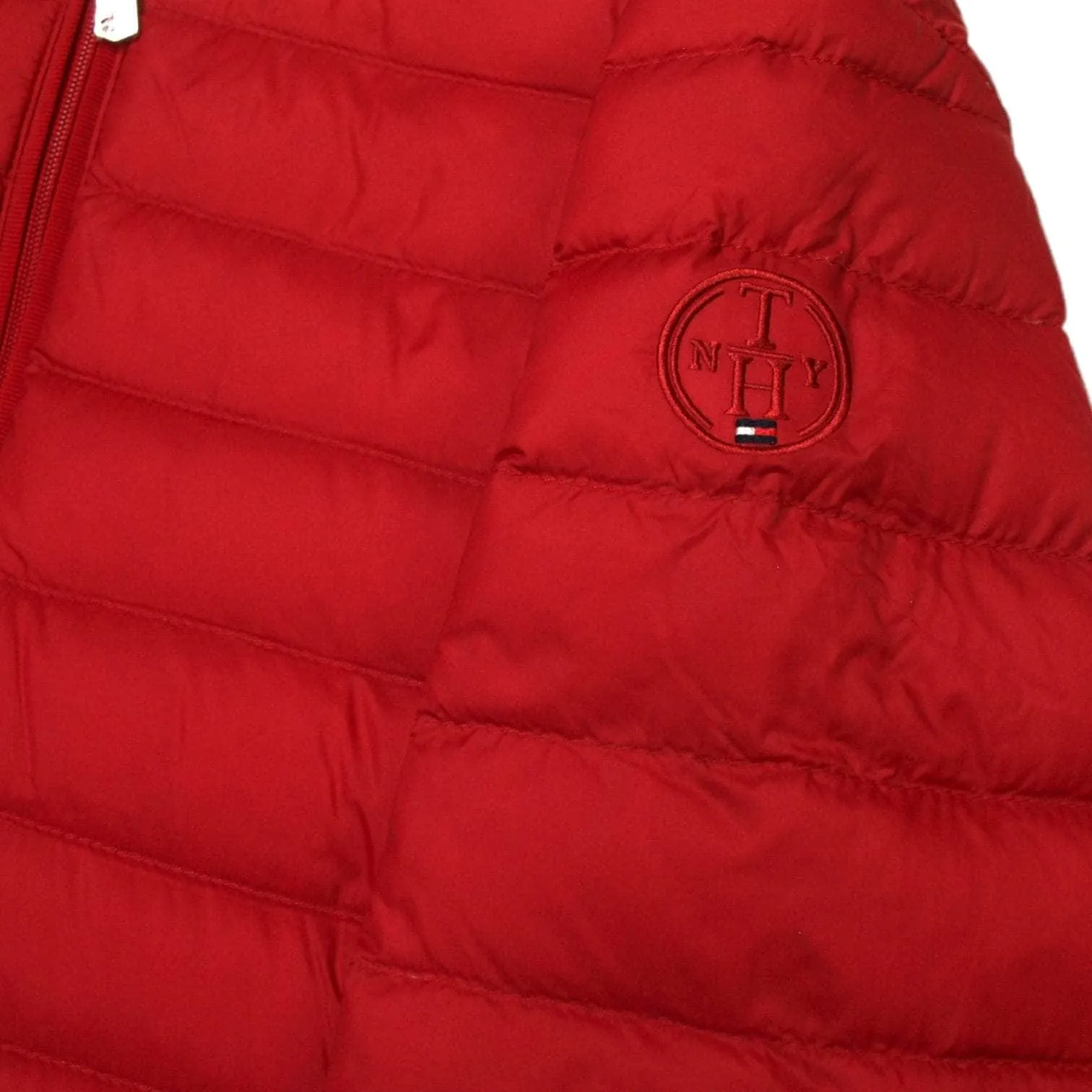 Tommy Hilfiger Red Lightweight Down Jacket