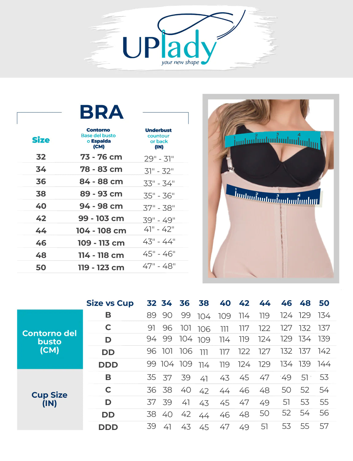 UPLADY 8542 | EXTRA FIRM CONTROL FULL CUP BRA WITH SIDE SUPPORT | POWERNET