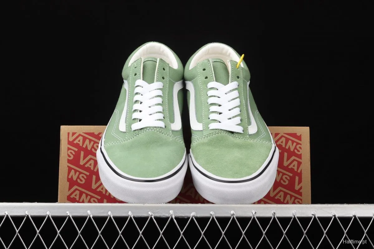 Vans Old Skool grass green low-side vulcanized casual board shoes VN0A3WKT4G6