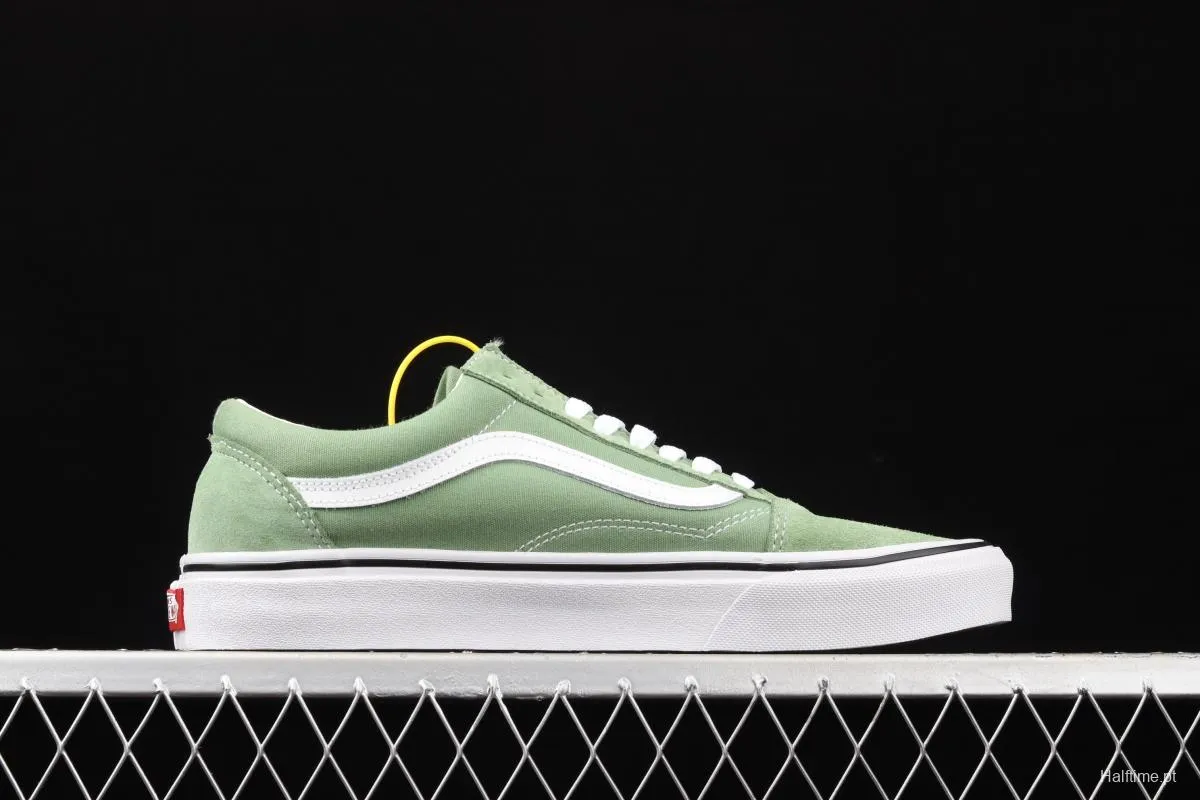 Vans Old Skool grass green low-side vulcanized casual board shoes VN0A3WKT4G6