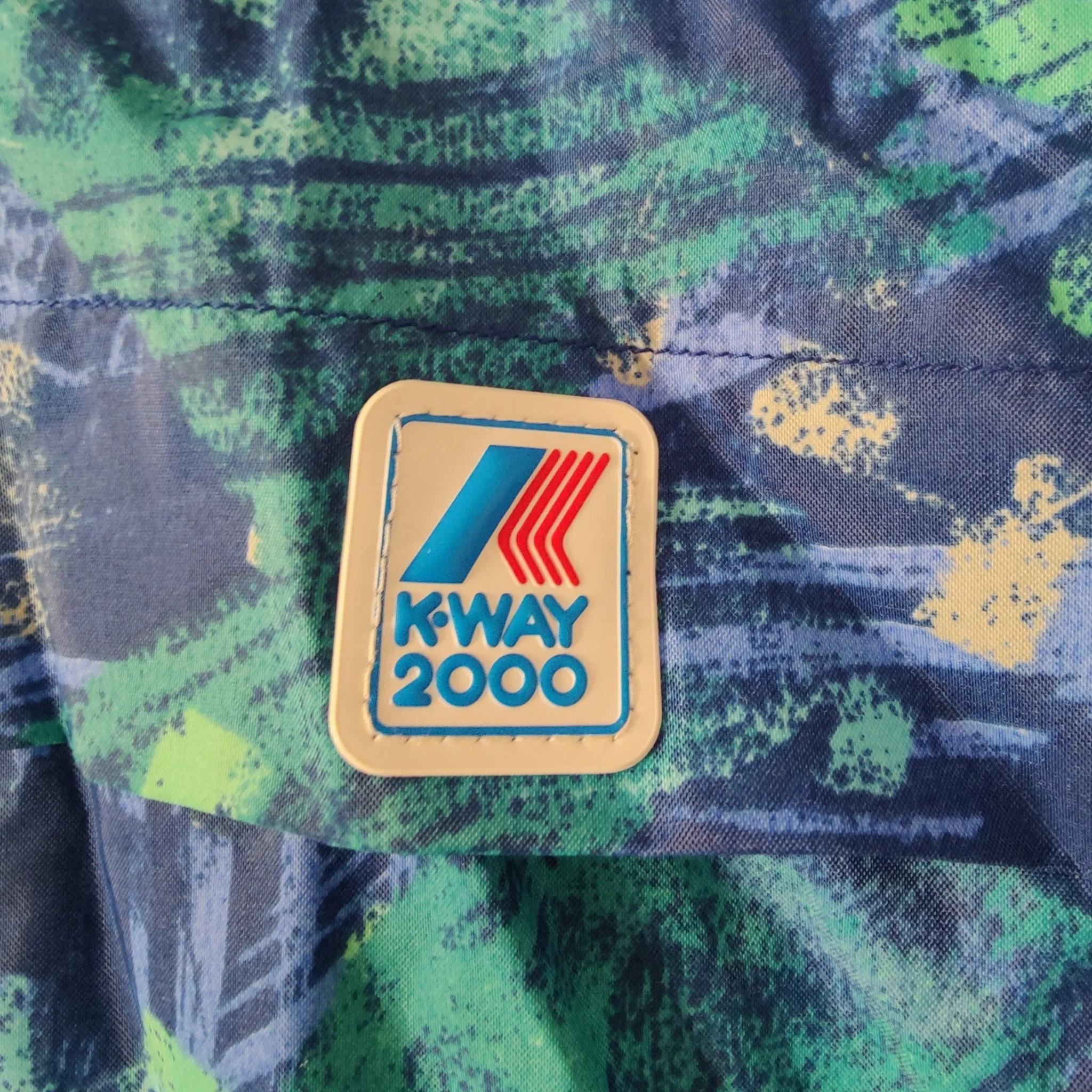 Vintage K-Way 2000 rain jacket